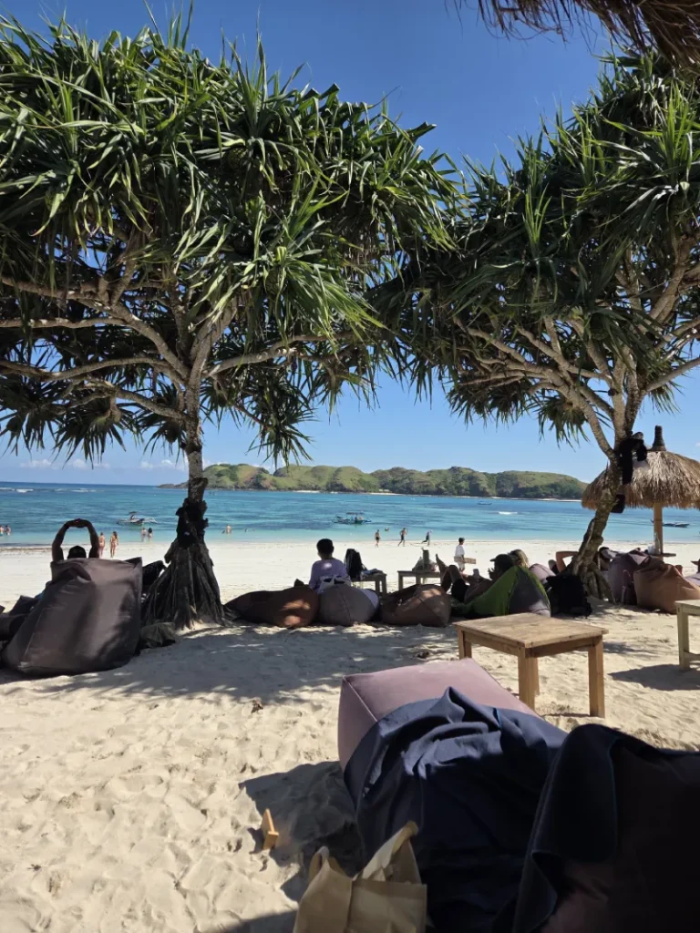 Relaxen bij Tanjung Aan strand