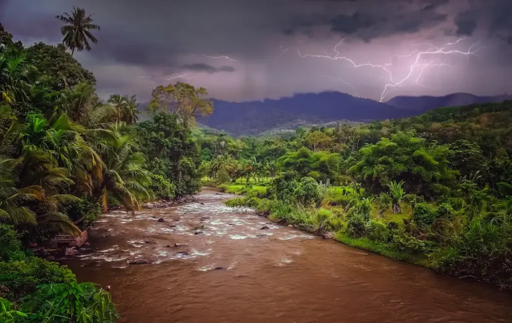 Regenseizoen Indonesië